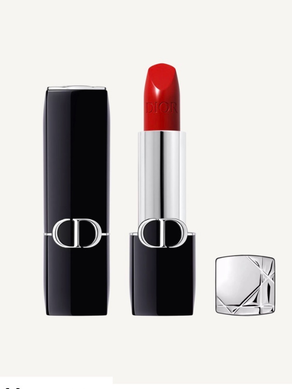 DIOR Rouge Lipstick - Vibrant Red